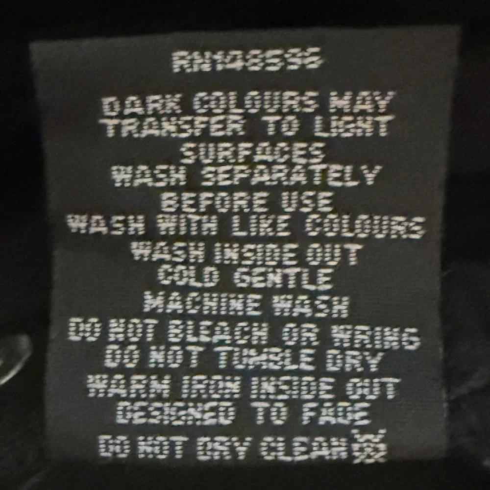 Universal Standard Black High Rise Bootcut Jeans Women's Size 4 32"‎ Inseam - Picture 7 of 8